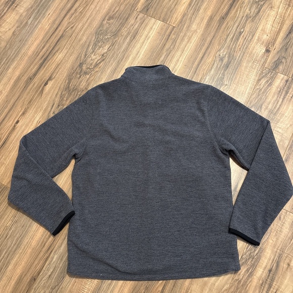 Carhartt Men’s Relaxed Fit Full-Zip Fleece Jacket Medium Charcoal Heather OJ6416 - Picture 3 of 9